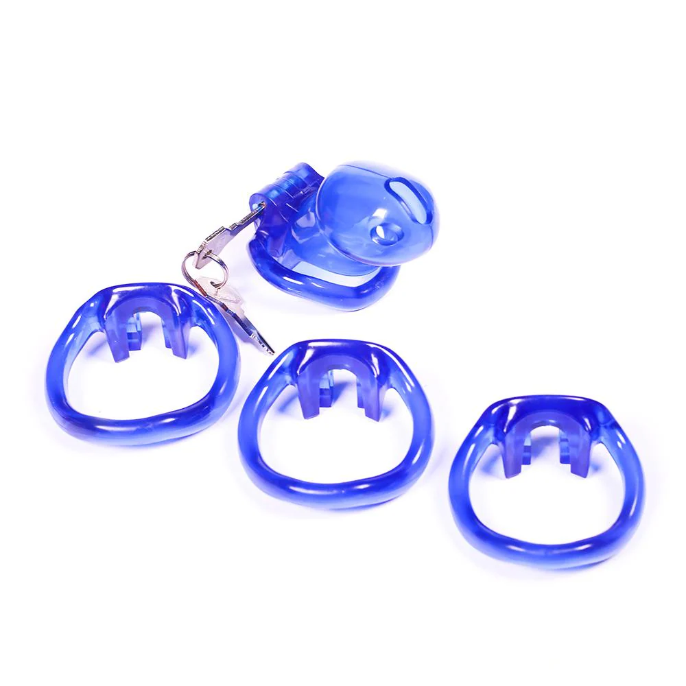 Resin Rod Holy Trainer Chastity Cage 1.89 inches and 2.36 inches long - Image 4