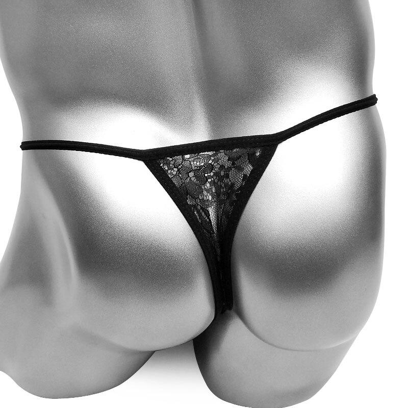 Rose Lace Thong Panties - Image 3