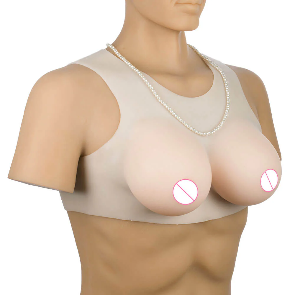 Round Neck Silicone Silk Sponge Filling Milk - Image 2