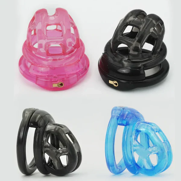 Rubber Cobra Chastity with Invisible Key - Image 14