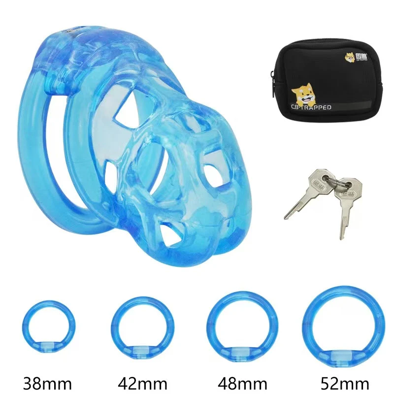 Rubber Cobra Chastity with Invisible Key - Image 6