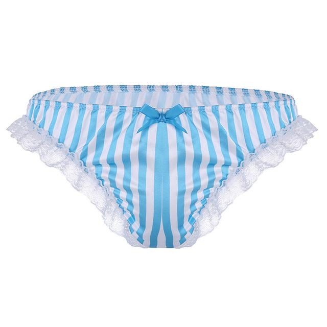 "Sissy Gina" Ruffle Lace Stripe Pattern - Image 2