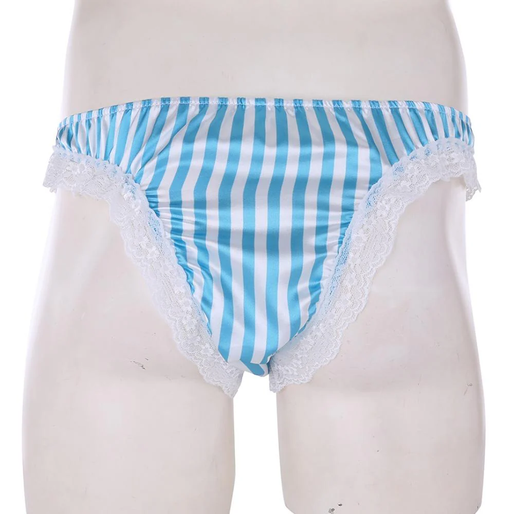 "Sissy Gina" Ruffle Lace Stripe Pattern - Image 4
