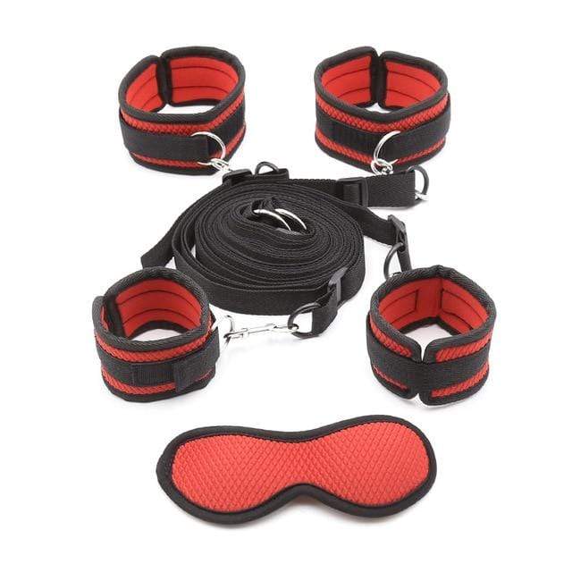 Sadistic 4-Point Bondage Restraints - Image 4
