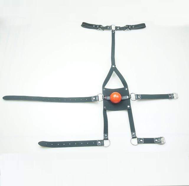 Sadistic Human Muzzle Harness
