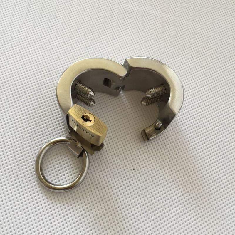 Sadist's Fancy Lockable Testicle Cuffs - Image 2