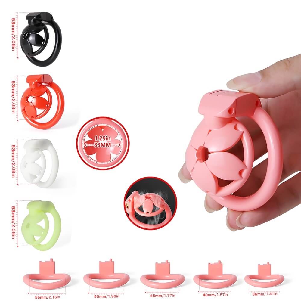 Sakura Super Short 3D Printed Chastity Device - Image 9