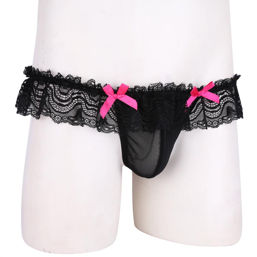 Sissy Elena Lace Thong - Image 2