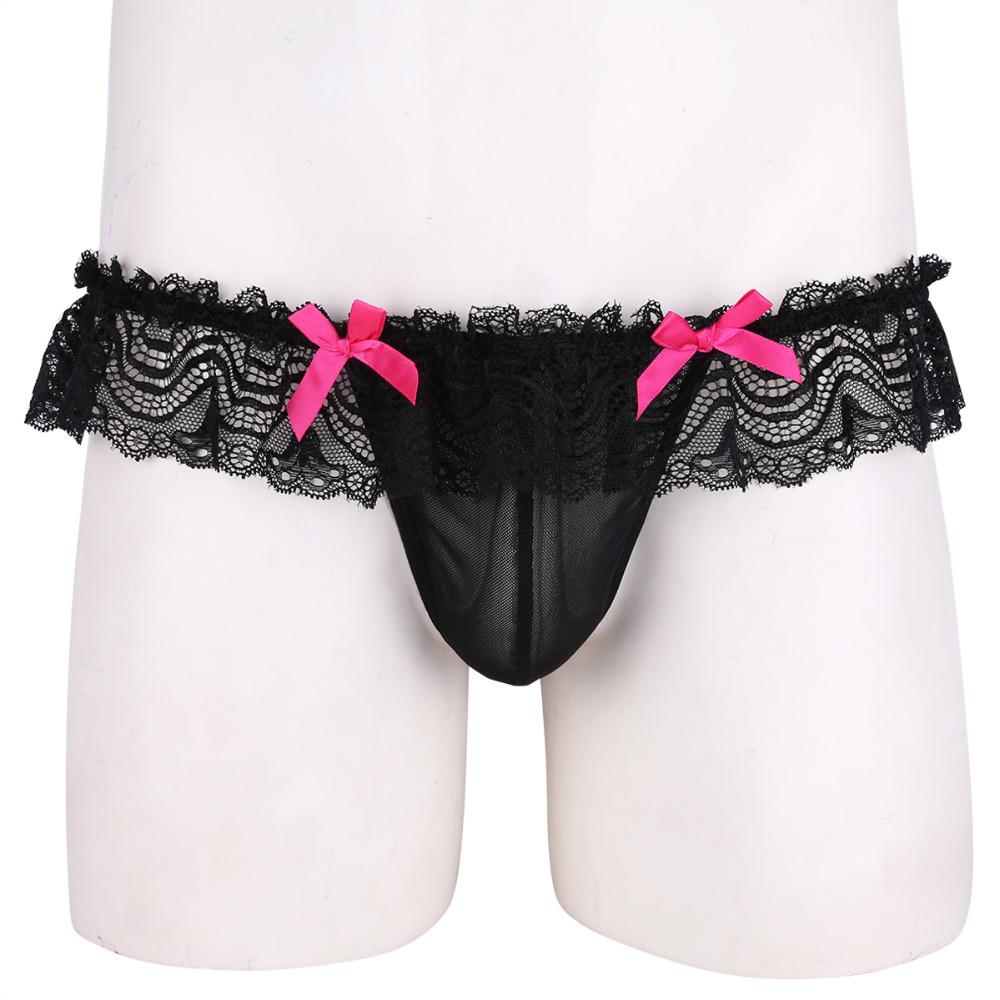 Sissy Elena Lace Thong - Image 4