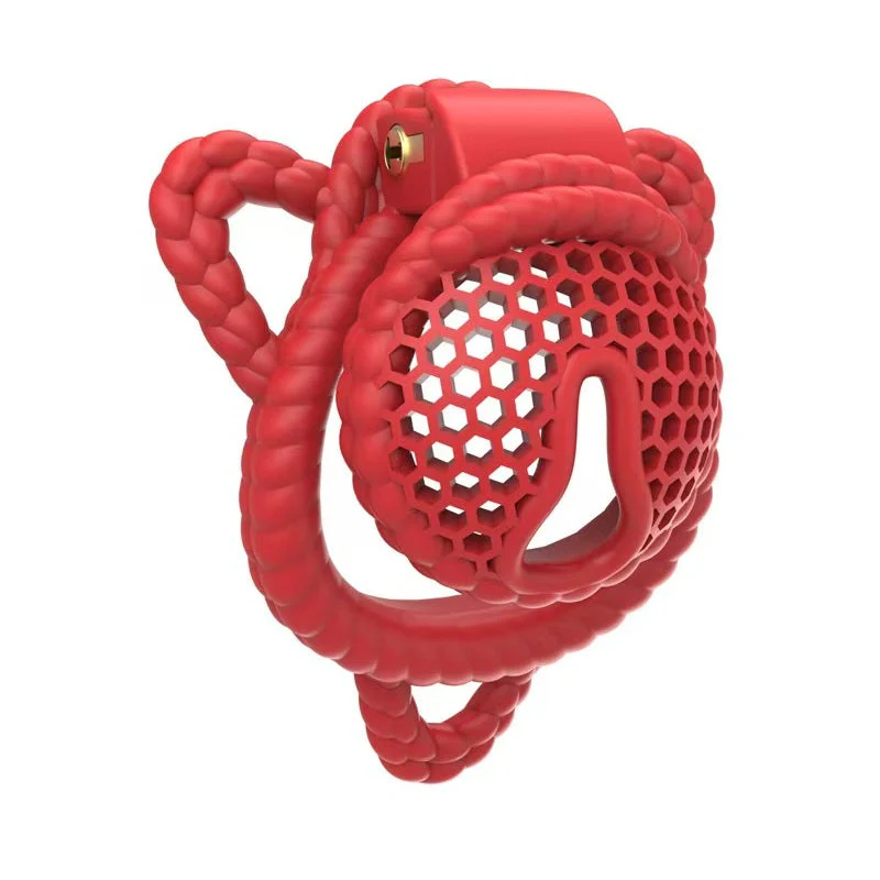 Sex Honeycomb Chastity Cage - Image 10