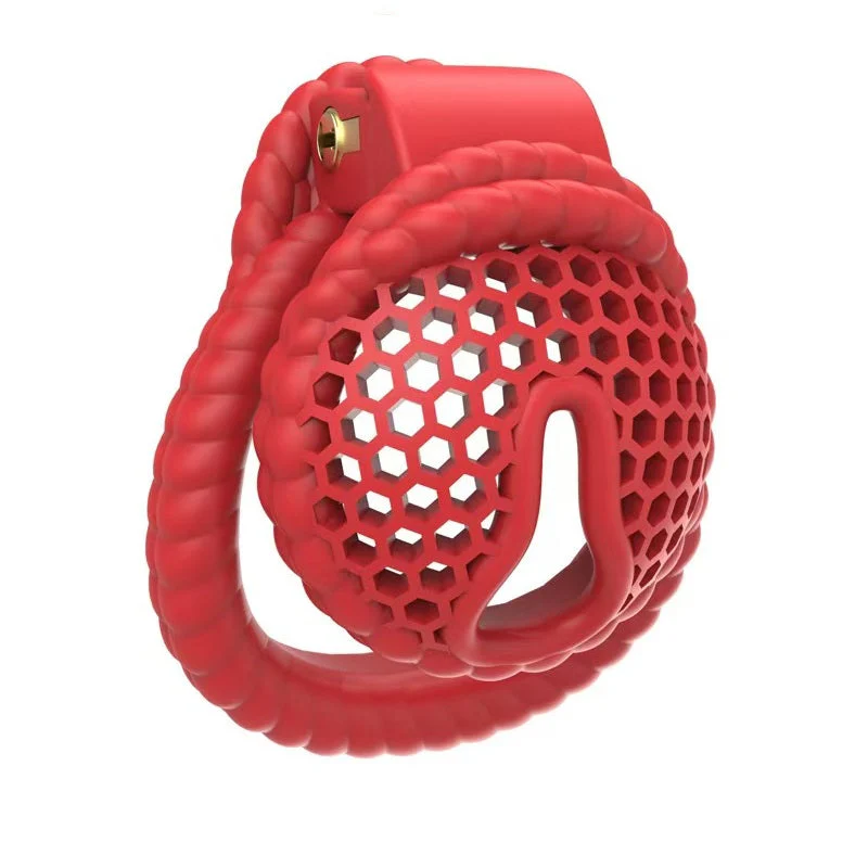 Sex Honeycomb Chastity Cage - Image 11