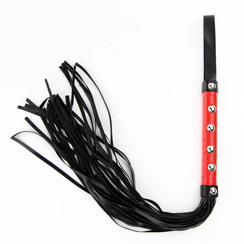 Sexy Black Lash  PU Leather Whip - Image 4