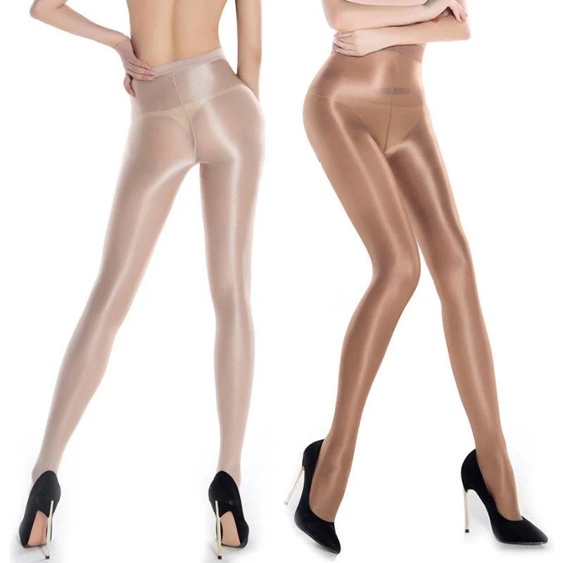 Sexy Shiny Glossy Stocking Oil Pantyhose Tights - Image 4