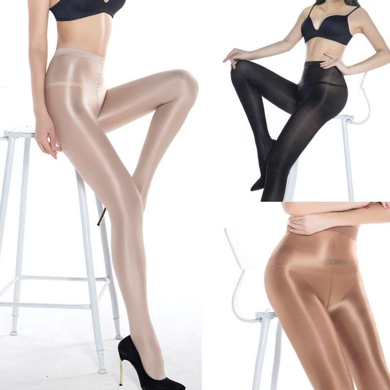 Sexy Shiny Glossy Stocking Oil Pantyhose Tights - Image 6