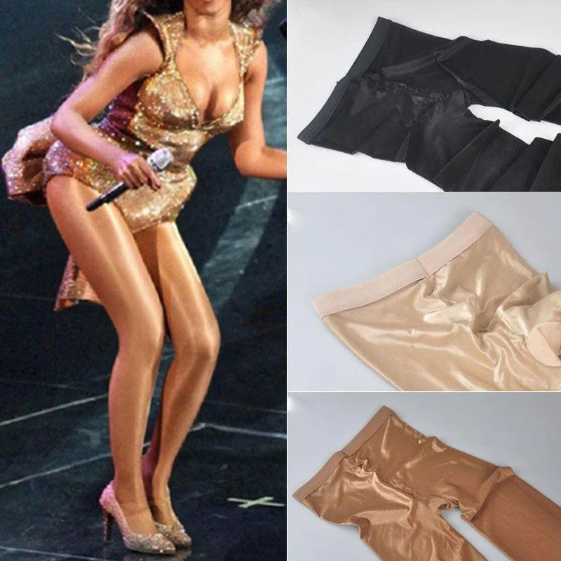 Sexy Shiny Glossy Stocking Oil Pantyhose Tights - Image 7