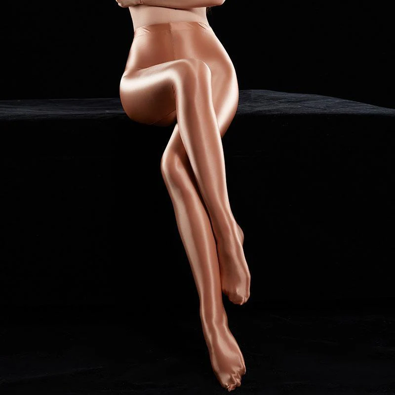 Sexy Tights  Oil Pantyhose Shiny Stocking - Image 7