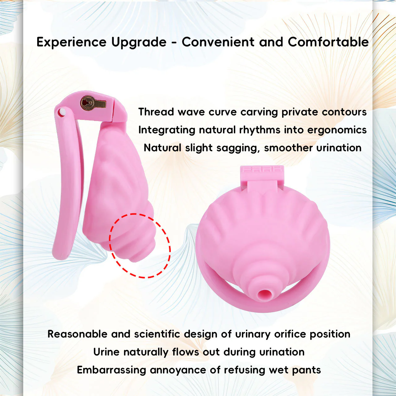 Shell Shaped Chastity Cage - Image 22