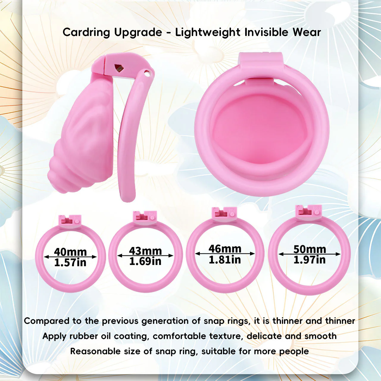Shell Shaped Chastity Cage - Image 23