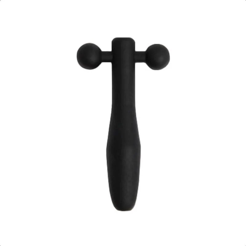 Short Hollow Silicone Penis Plug 1.81 Inches Long