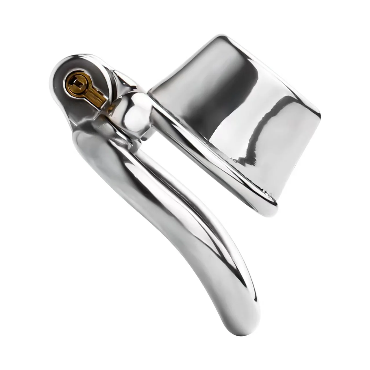 Shower Shaped Chastity Device Steel - Image 7
