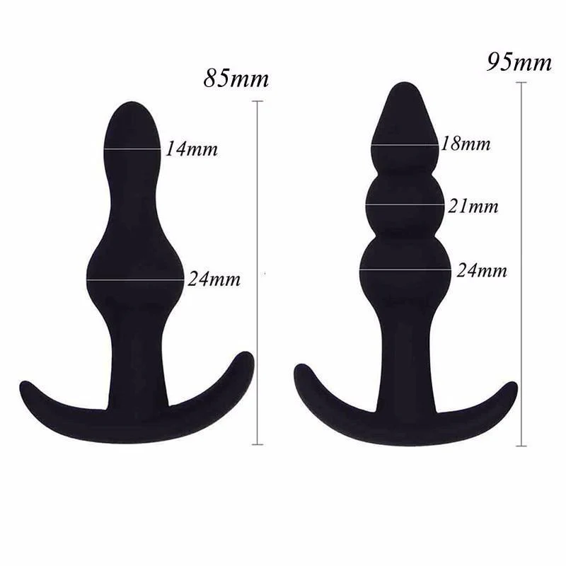 Silicone Anal Butt Plug - Image 6