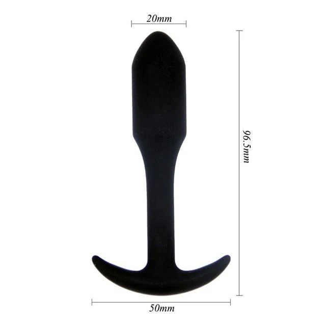 Silicone Anal Butt Plug - Image 8