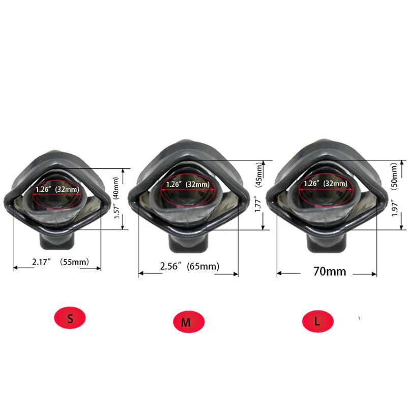 Silicone Chastity Cage 4.33 inches long - Image 6