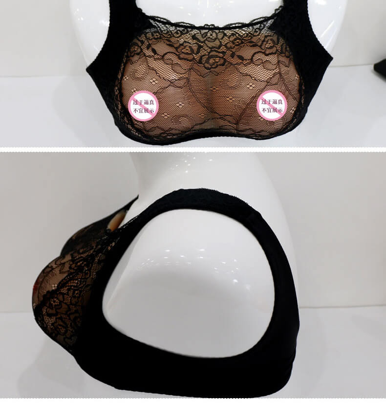 Silicone Breast Forms With Bra - Image 5