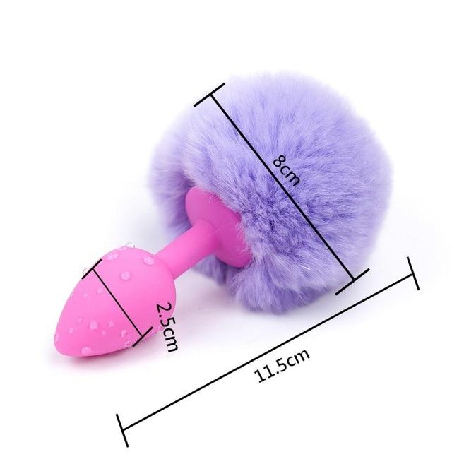 Colorful Silicone Butt Plug - Image 15