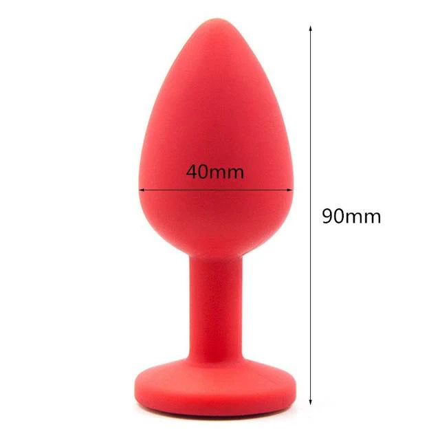 Colorful Silicone Butt Plug - Image 19
