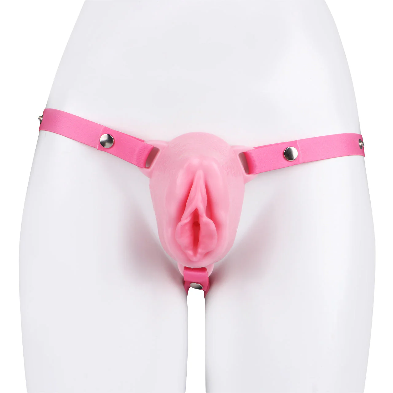 Silicone Chastity Cage with Belt - Image 23