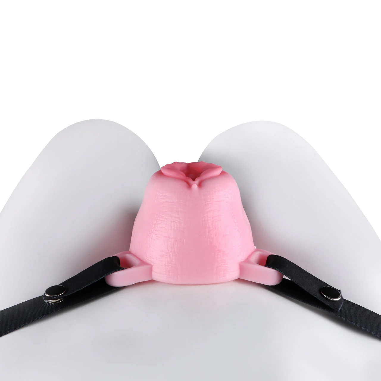 Silicone Chastity Cage with Belt - Image 28