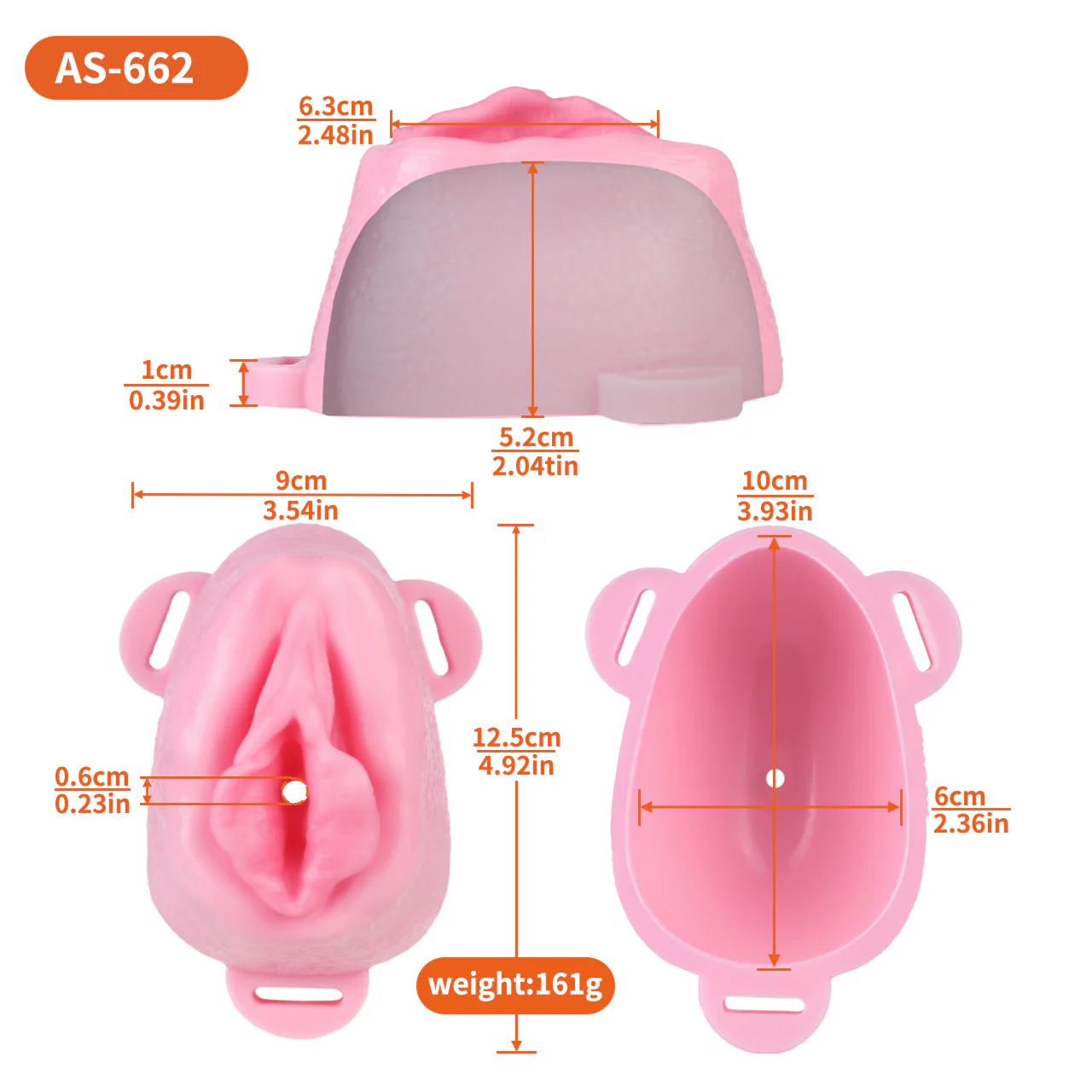 Silicone Chastity Cage with Belt - Image 7