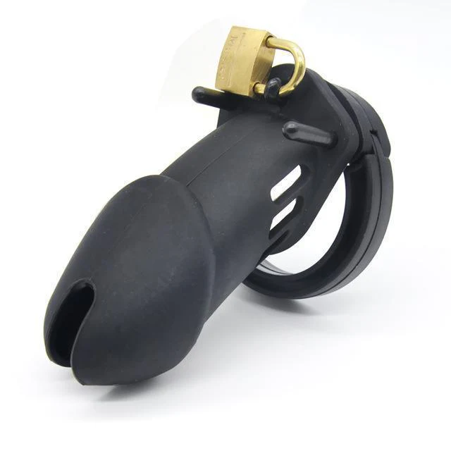 Male's Silicone Device Cage 2.76 inches and 3.74 inches long(all rings included) - Image 14