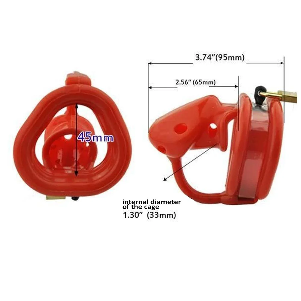 The Eager Wiener Silicone Cock Cage 2.56 inches long - Image 10
