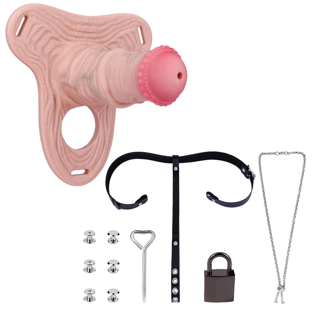 Silicone Wearable Chastity Cage - Image 4