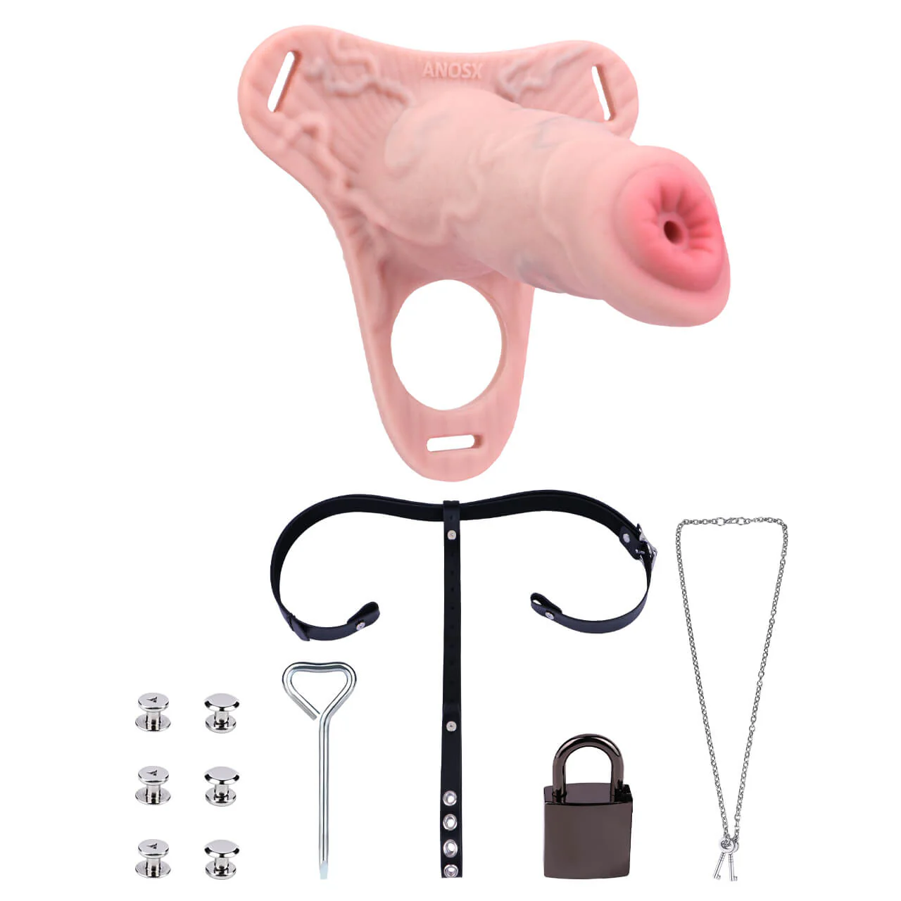 Silicone Wearable Chastity Cage - Image 5