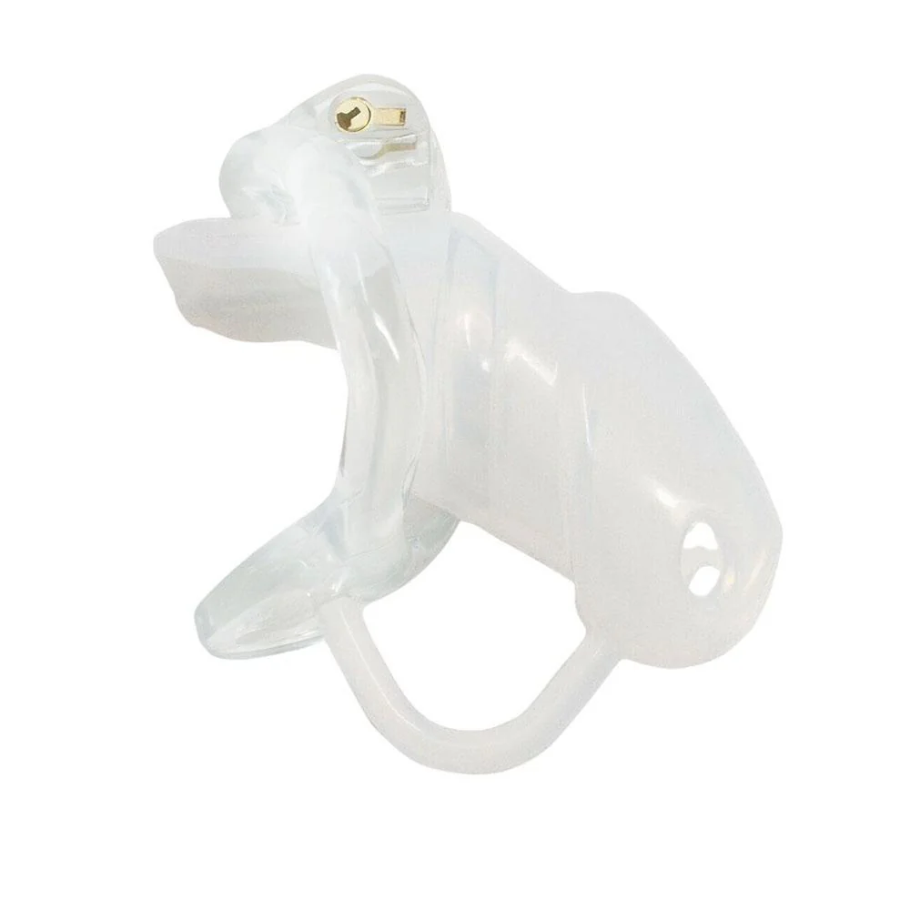 Silicone Chastity Cage 3.74 inches and 4.02 inches long - Image 3