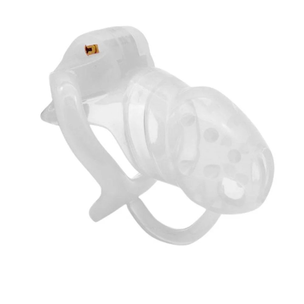 Silicone Chastity Cage 3.74 inches and 4.02 inches long - Image 5