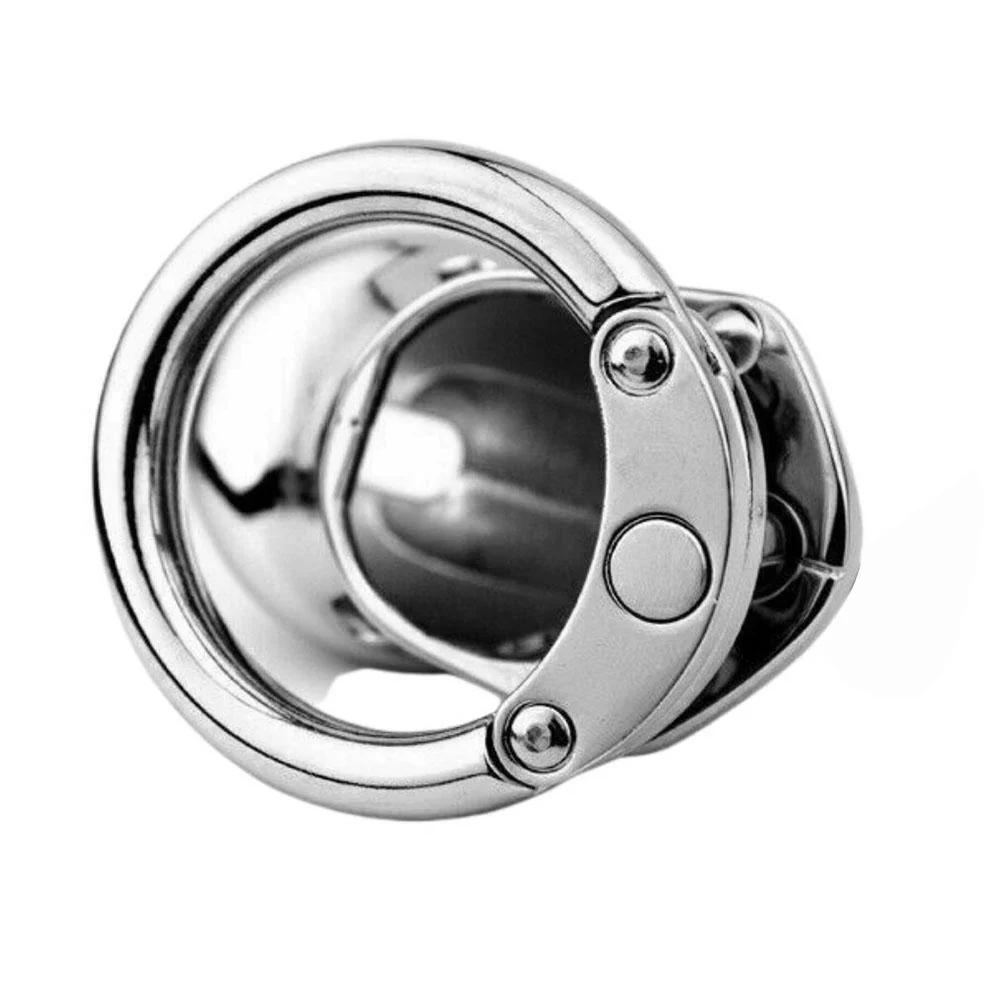 Pinned Prince(ss) Metal Chastity Cage 2.76 inches Long - Image 3