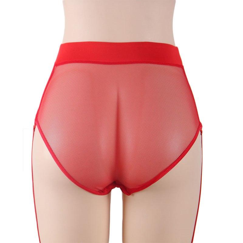 Sissy Mila Mesh Garter Belt - Image 5