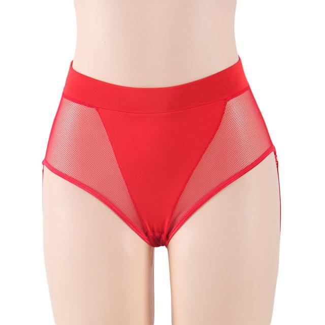 Sissy Mila Mesh Garter Belt - Image 6
