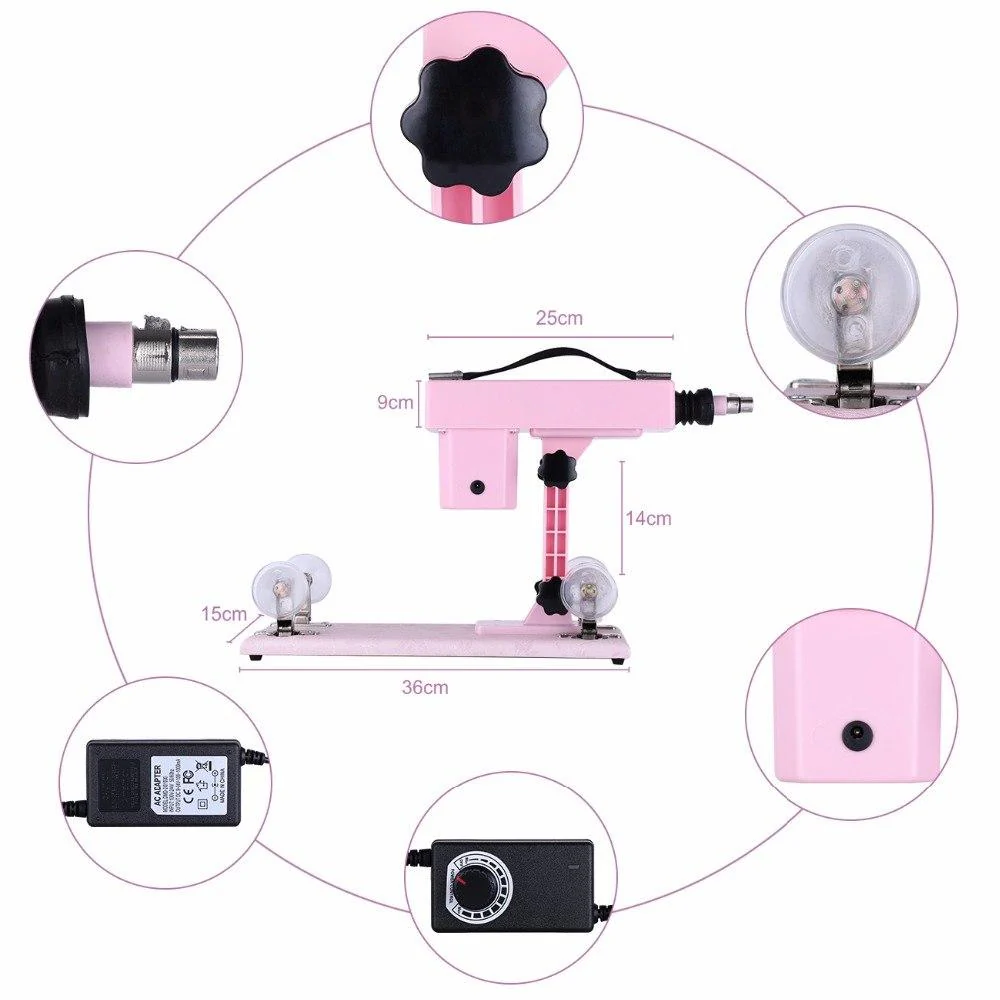 Sissy Multi-Speed Adjustable Sex Machine - Image 12