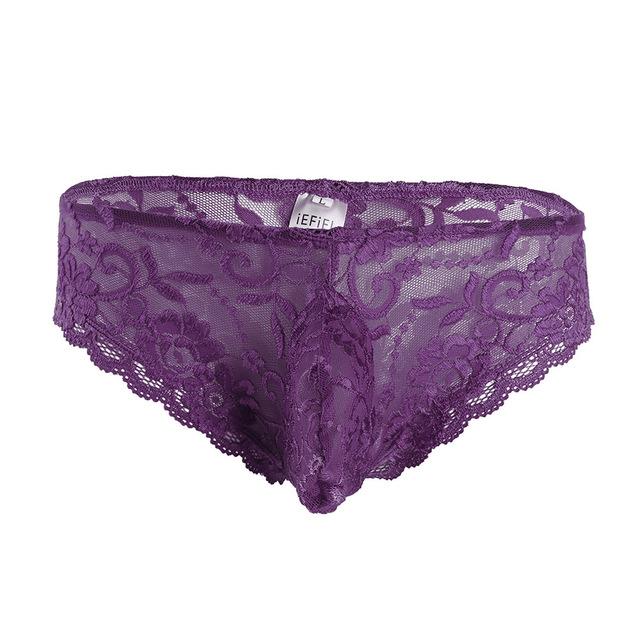 Sissy Chloe Lace Pouch Panties - Image 6