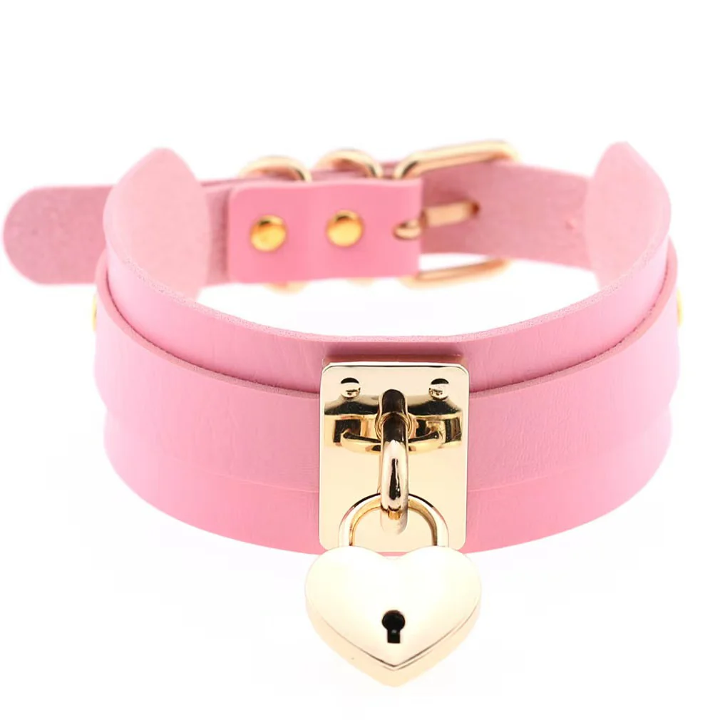 Sissy Choker w/ Heart Shaped Lock