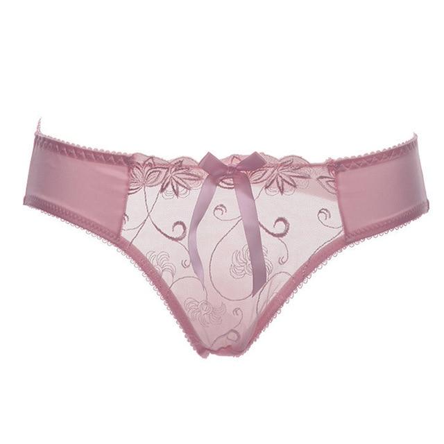Sexy Floral Lace Low-Rise