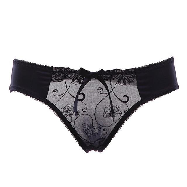 Sexy Floral Lace Low-Rise - Image 3