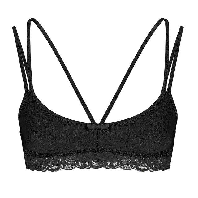 Sissy Lingerie sexy Lace Bralette - Image 4