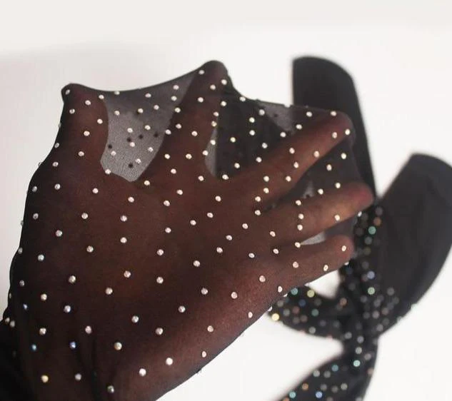 Sissy Night Out Rhinestone Pantyhose - Image 5