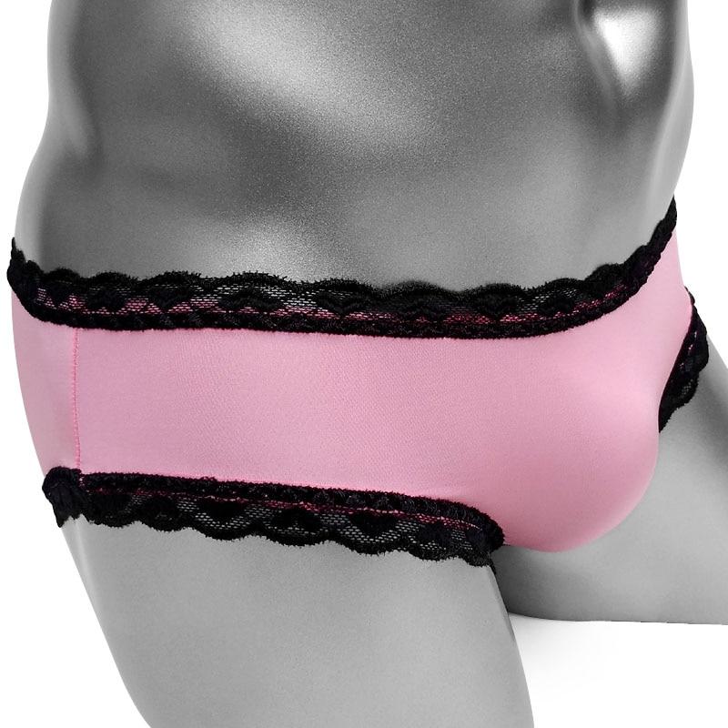 Ruffles Lace Edge Sissy Brief Panties - Image 3